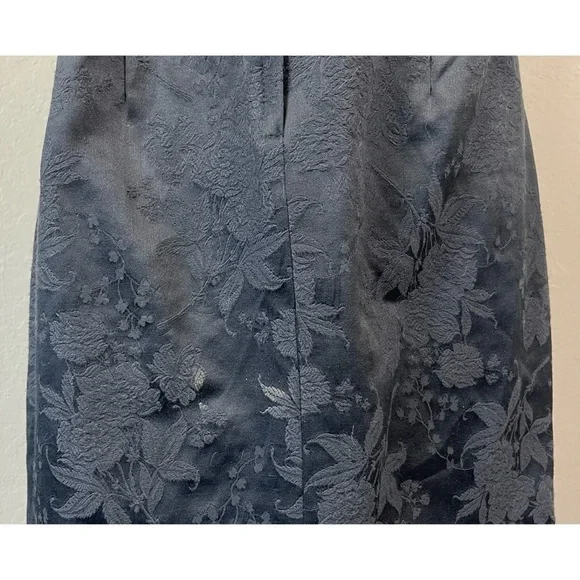 Jessica McClintock Gunne Sax Black Neck Accent Mini Dress - Picture 4 of 4